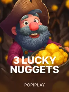 3 Lucky Nuggets Slot mit Goldnuggets und Bonus-Features