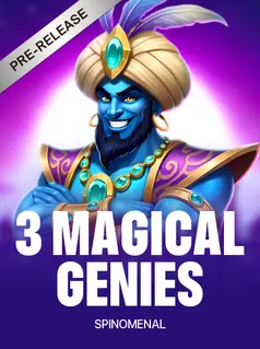 3 Magical Genies Slot mit Wunsch-Symbolen und Freispielen
