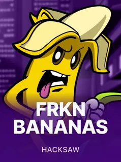 Frkn Bananas Slot mit Bananen-Symbolen und Sticky Wilds